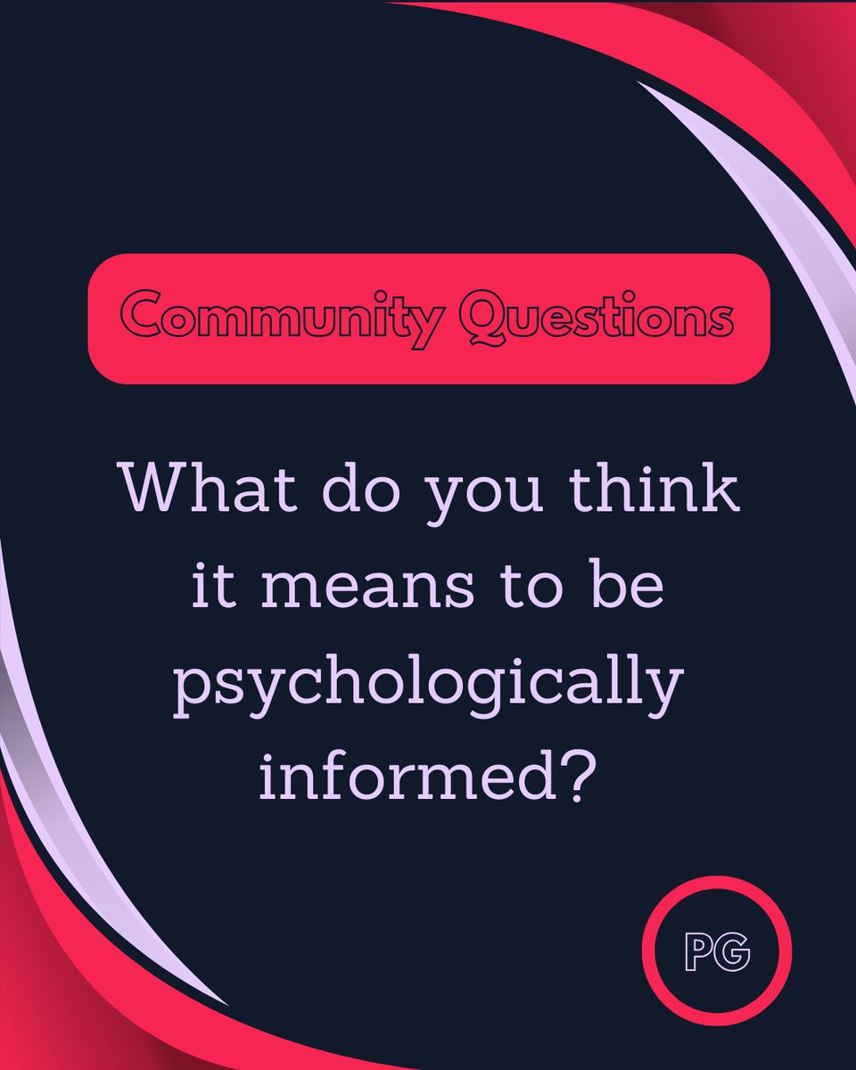 🧠💭 What does it really mean to be psychologically informed as a clinician?

Is it about language? Mindset? Integrating behavioural principles? We want to hear your take — drop your thoughts in the comments and let’s open up the conversation.