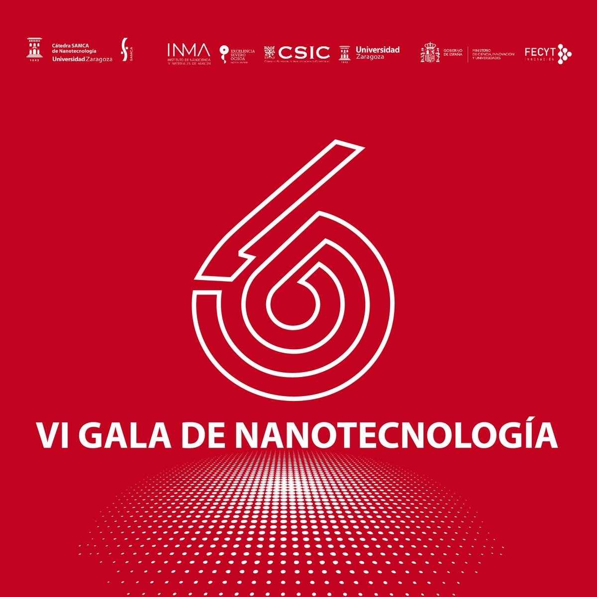 CatedraSAMCANanotec_UNIZAR (@catedrasamcana1) on Twitter photo 🔬✨ ¡La VI Gala de la Nanotecnología ya está aquí! ✨🔬
📅  27 de junio
⏰  18:00 h
📍  CaixaForum Zaragoza
📢Atentos porque pronto se abrirá el formulario para asistir a la Gala: catedrasamcananotec.unizar.es/vi-gala-de-la-… 🔬✨ ¡La VI Gala de la Nanotecnología ya está aquí! ✨🔬
📅  27 de junio
⏰  18:00 h
📍  CaixaForum Zaragoza
📢Atentos porque pronto se abrirá el formulario para asistir a la Gala: catedrasamcananotec.unizar.es/vi-gala-de-la-…