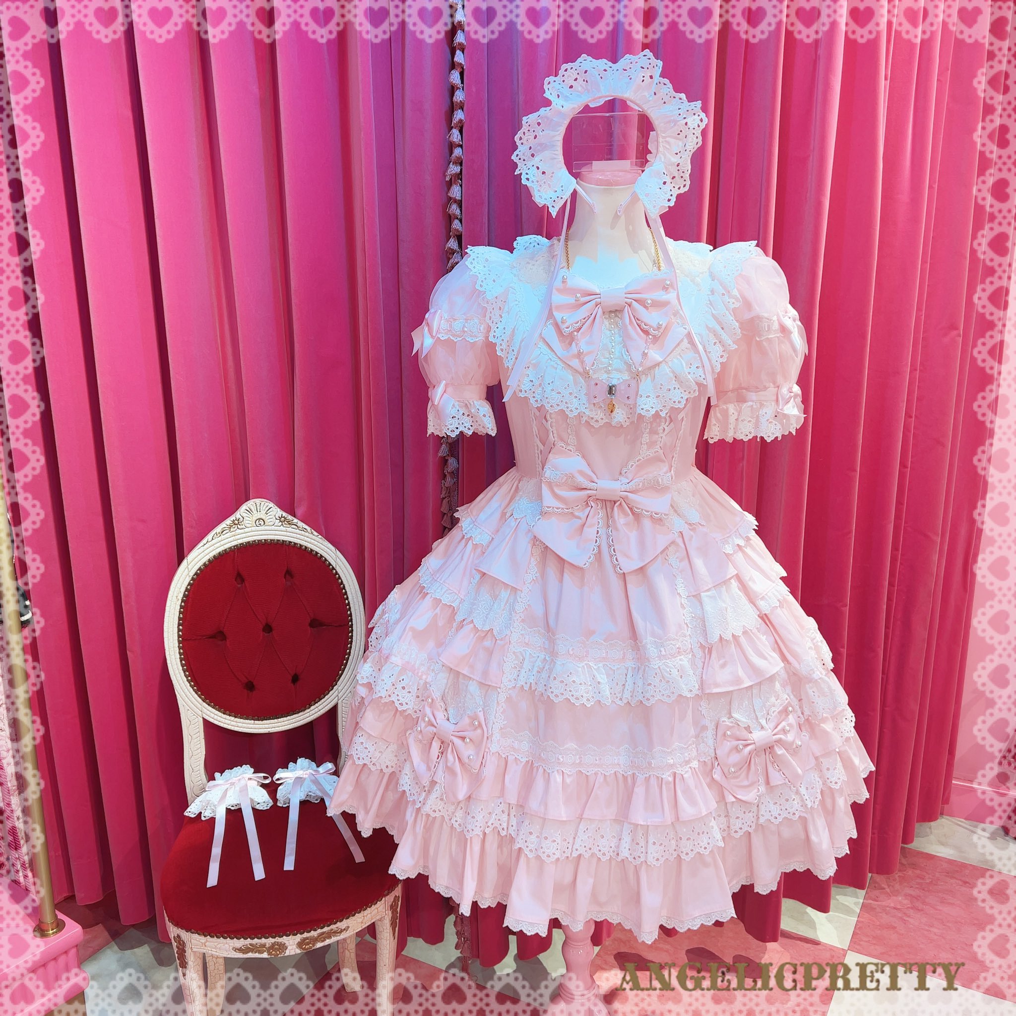 Romantic PreludeワンピースSet ピンク