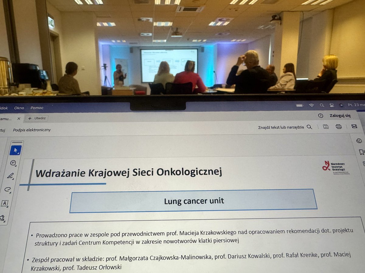 Polskie Towarzystwo Onkologiczne (@onkologiapolska) on Twitter photo - Wszystkie warunki organizacji i realizacji świadczeń w ramach Lung Cancer Unit zostały uzgodnione. W najbliższym czasie ukaże się rozporządzenie - poinformowała dr hab. Beata Jagielska <a href="/NIO_PIB/">Narodowy Instytut Onkologii, Warszawa</a> podczas spotkania Forum Organizacji Pacjentów i Ekspertów Klinicznych. #PTO #KSO - Wszystkie warunki organizacji i realizacji świadczeń w ramach Lung Cancer Unit zostały uzgodnione. W najbliższym czasie ukaże się rozporządzenie - poinformowała dr hab. Beata Jagielska <a href="/NIO_PIB/">Narodowy Instytut Onkologii, Warszawa</a> podczas spotkania Forum Organizacji Pacjentów i Ekspertów Klinicznych. #PTO #KSO