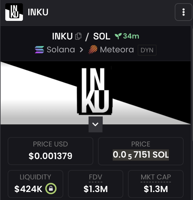 EricSixtyFive's tweet photo. CVY9wL2m8aEpCUsoeKs4QnQ9EwmKF8ZYkdPTTSdPfw36 

Dyor nhé ae 

$INKU #INKU https://t.co/KOA64AcuDj