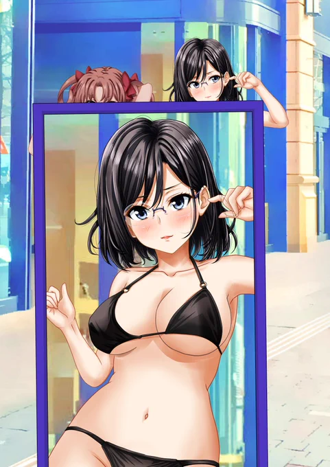 こんにちわーっ水無月令和です(≧▽≦) 【Skeb納品】しました! 通算48枚目の納品になります 依頼内容は #とある科学の超電磁砲T #固法美偉 #白井黒子  ありがとうございました ご依頼は固法先輩なんですが後輩の黒子も 足しました! 