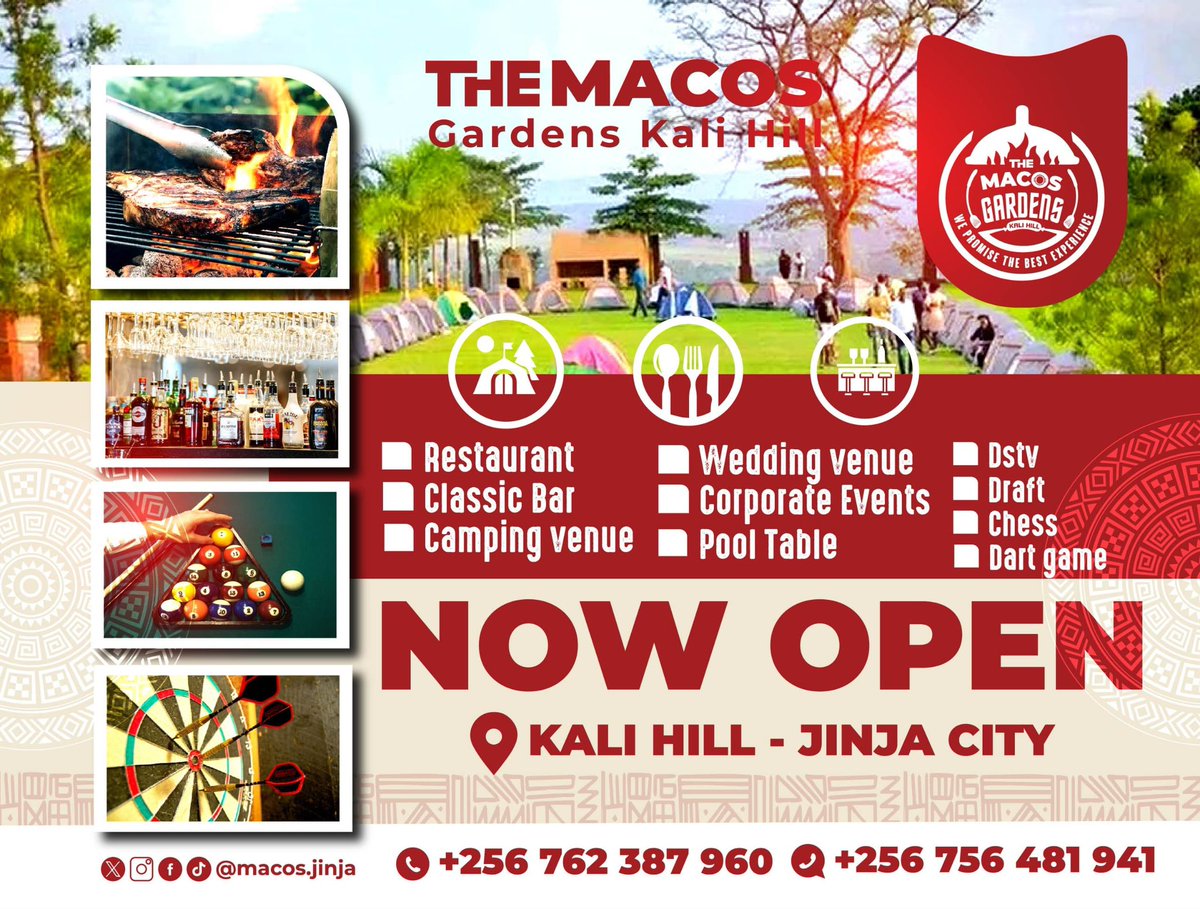 Collins Ayub (@omondirana) on Twitter photo <a href="/wekesa_amos/">Amos Wekesa</a> <a href="/_GL_Collection/">The Great Lakes Collection</a> Anytime you are in Jinja. @MacosThe is the place. <a href="/wekesa_amos/">Amos Wekesa</a> <a href="/_GL_Collection/">The Great Lakes Collection</a> Anytime you are in Jinja. @MacosThe is the place.