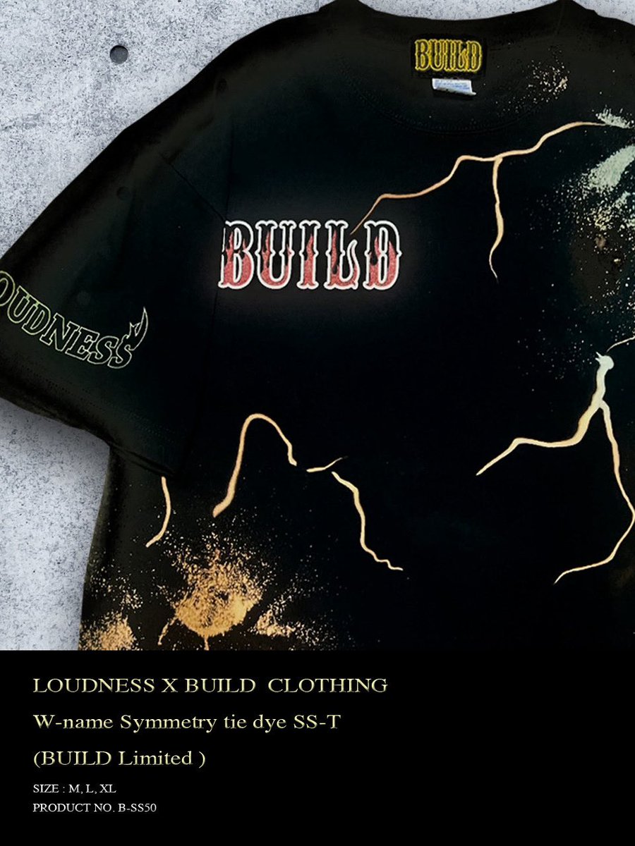 Build_Clothing's tweet photo. LOUDNESS 2025ツアー
THUNDER IN THE EAST
東京Zepp Diver City Tokyo
公演
公演限定カラー2型は完売致しましたがBUILD通販限定カラーのTIEDYE SS-Tは若干在庫有りますので是非チェックして見て下さい https://t.co/aIHL48rRQj