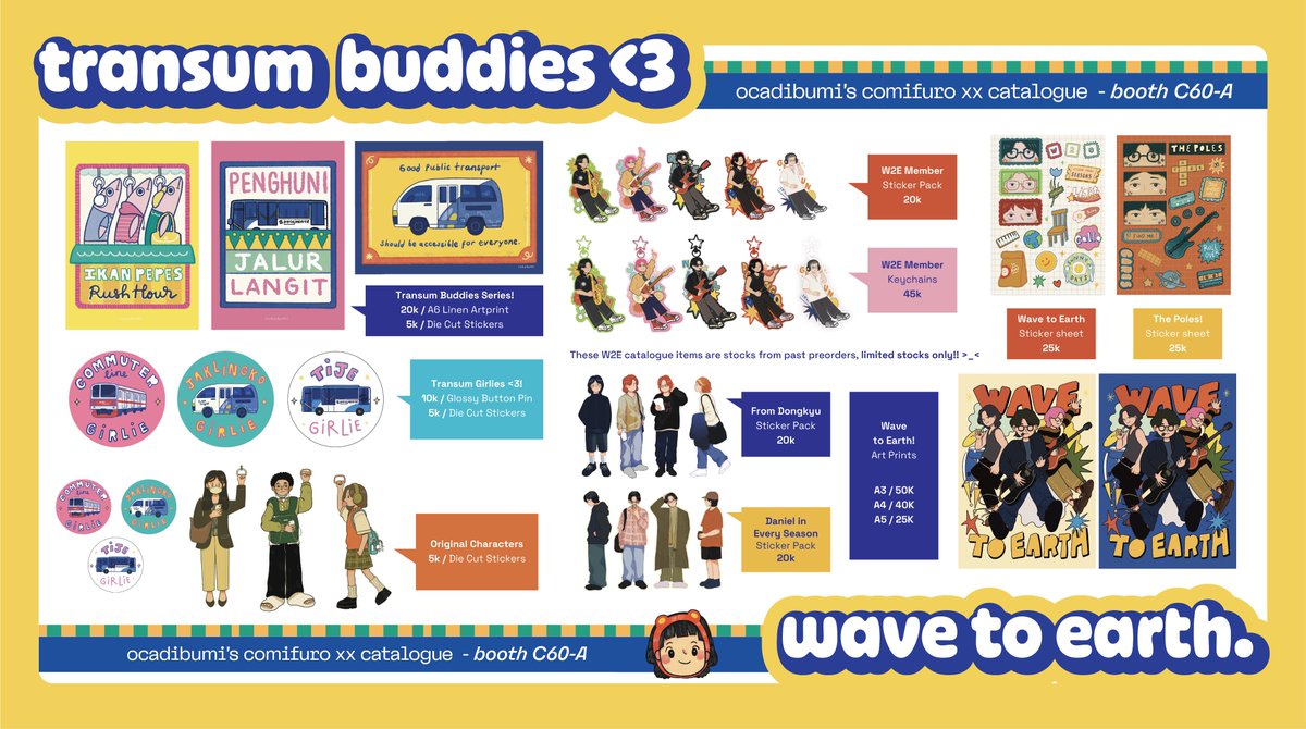 osimpai's tweet photo. transum buddies ✮ ⋆｡𖦹 ⋆｡°✩
#cfxx catalogue!  

🍤ujang kedu circle (C-60A) 
🍤both days (24-25 May 2025) 
🍤originals, wave to earth 
💌mail pre-order will open after CF for transum catalogue only ᰔ

˗ˏˋ ♡ ˎˊ˗
#CFXX #CFXXcatalogue #CF20 https://t.co/21fk1zP0PE