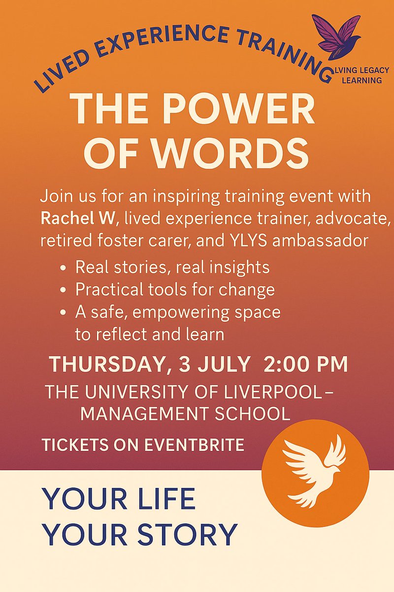 🔗 Reserve your place eventbrite.co.uk/e/the-power-of…
Let's change the conversation.
Let’s change the culture.
Because the words we choose — matter.