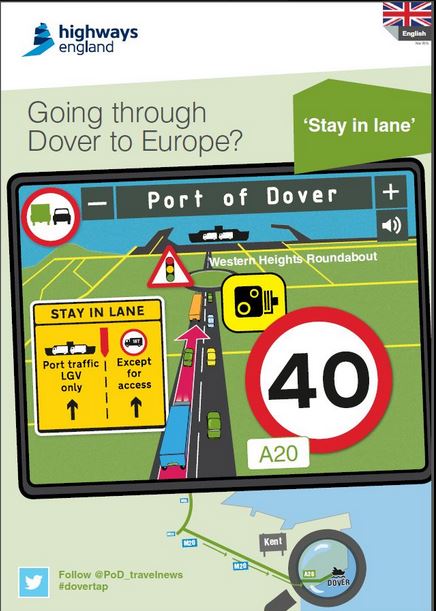 KentHighways's tweet image. Dover Tap has been implemented on the A20 at Aycliffe, Dover: moorl.uk/?e1en22