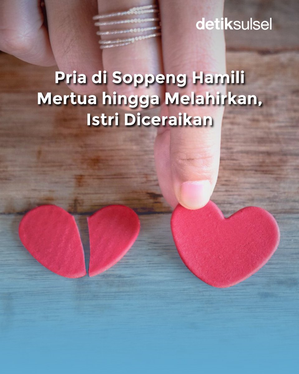 detiksulsel_'s tweet photo. Waduh!! 🧐🧐
Seorang pria di Soppeng menghamili mertuanya, melahirkan anak, dan menceraikan istrinya. 

>> https://t.co/lf6oMWdBn9

#soppeng #sulsel #detikSulsel https://t.co/DnDAhzV8LF