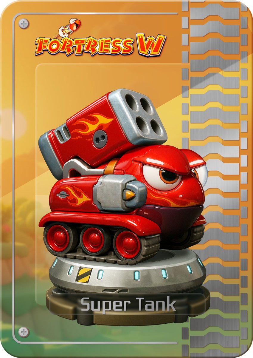 [Super Tank No. 1]

🔥 Get ready for Crimson Red

Glossy red paint and bright flame graphics—bold aggression for high-octane action. 🚩🔥

#Creta #FortressW #CBT #SuperTank #NFT #Red