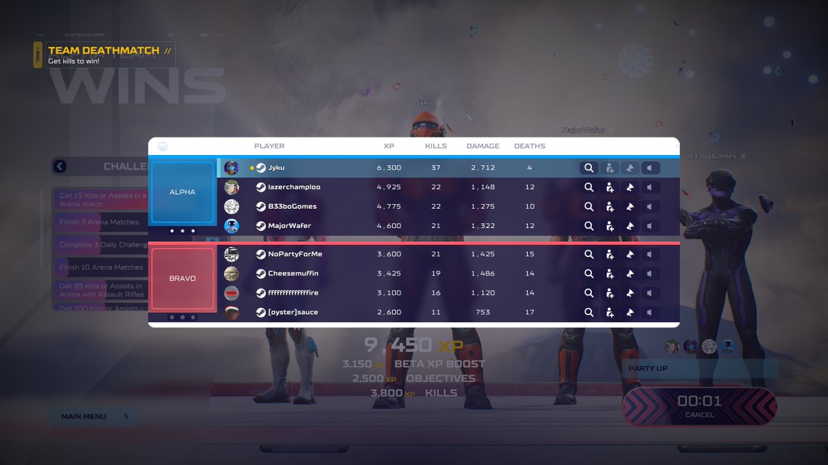 1st Game of Splitgate 2 (37-4) 🔥