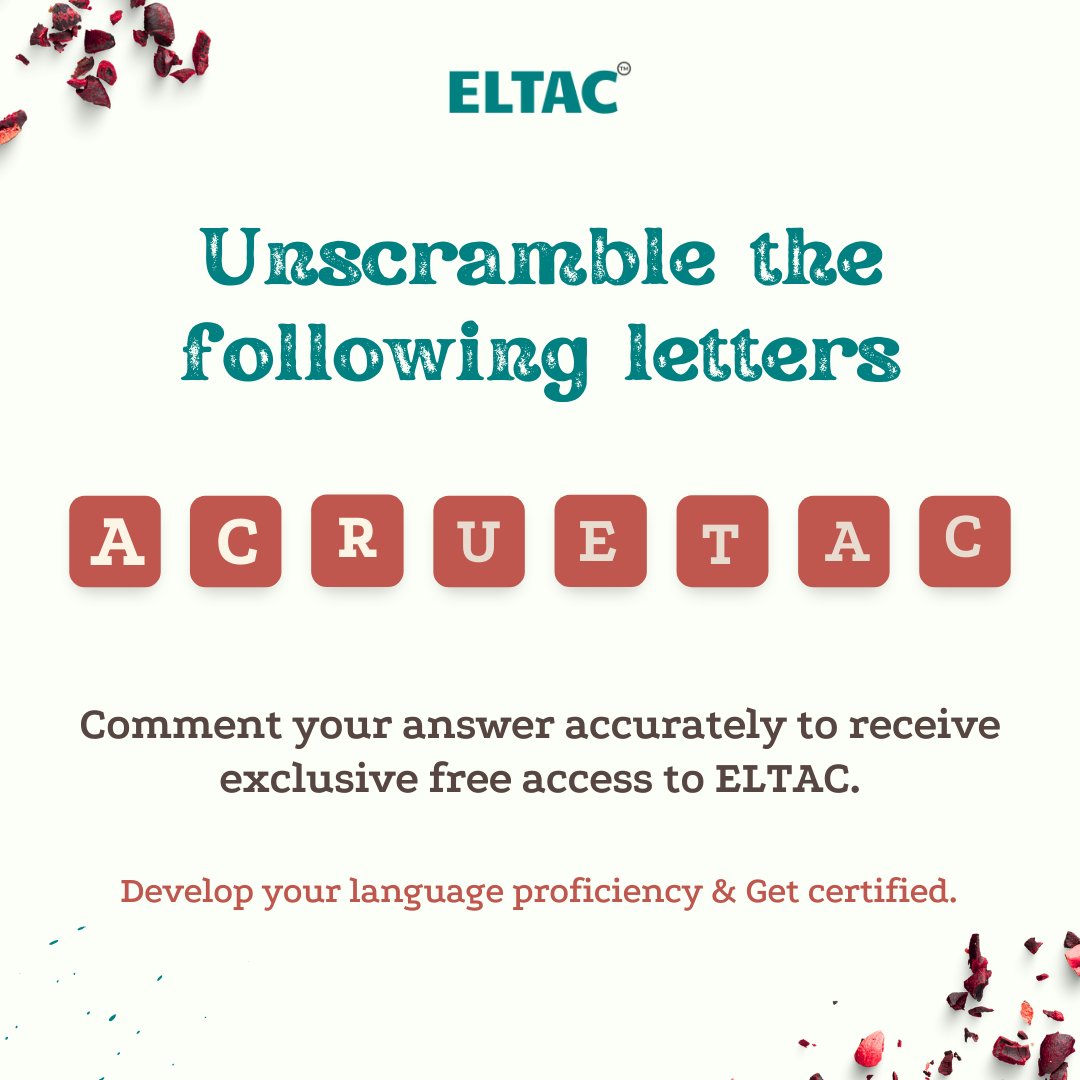 ELTAC tweet media