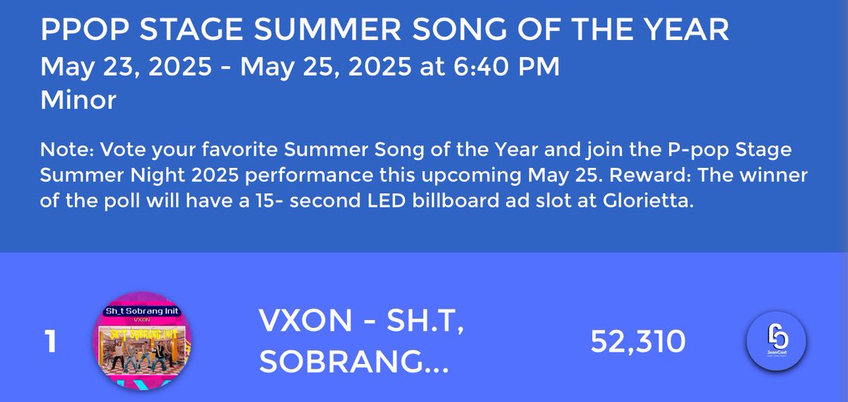 nakakatuwa naman vixies 🥹 vote p tau!! 🫶🏻

#VXON <a href="/vxonofficial/">VXON</a>