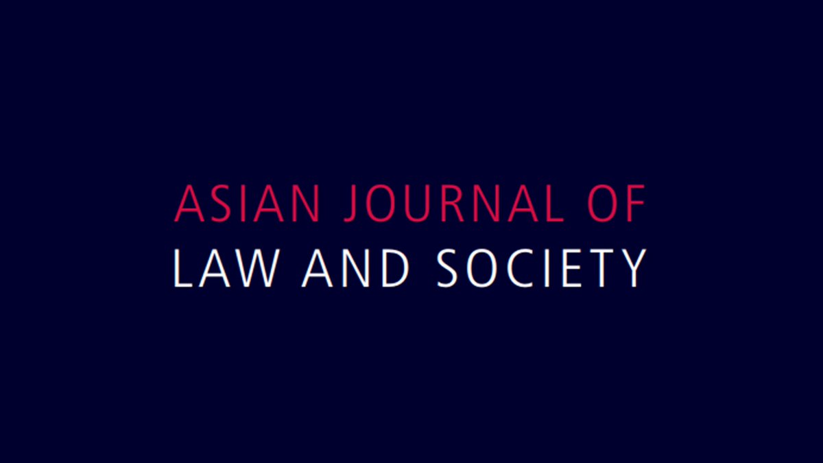 Cambridge University Press - Law (@cup_law) on Twitter photo Attending #LSAChicago2025 and working on Asia? <a href="/AsianJLS/">Asian Jnl Law & Soc</a> has two open calls for papers! Look into these or submit a regular article:
cup.org/4mkUI0x
#LSA2025 <a href="/law_soc/">Law and Society</a> #LawAndSociety Attending #LSAChicago2025 and working on Asia? <a href="/AsianJLS/">Asian Jnl Law & Soc</a> has two open calls for papers! Look into these or submit a regular article:
cup.org/4mkUI0x
#LSA2025 <a href="/law_soc/">Law and Society</a> #LawAndSociety