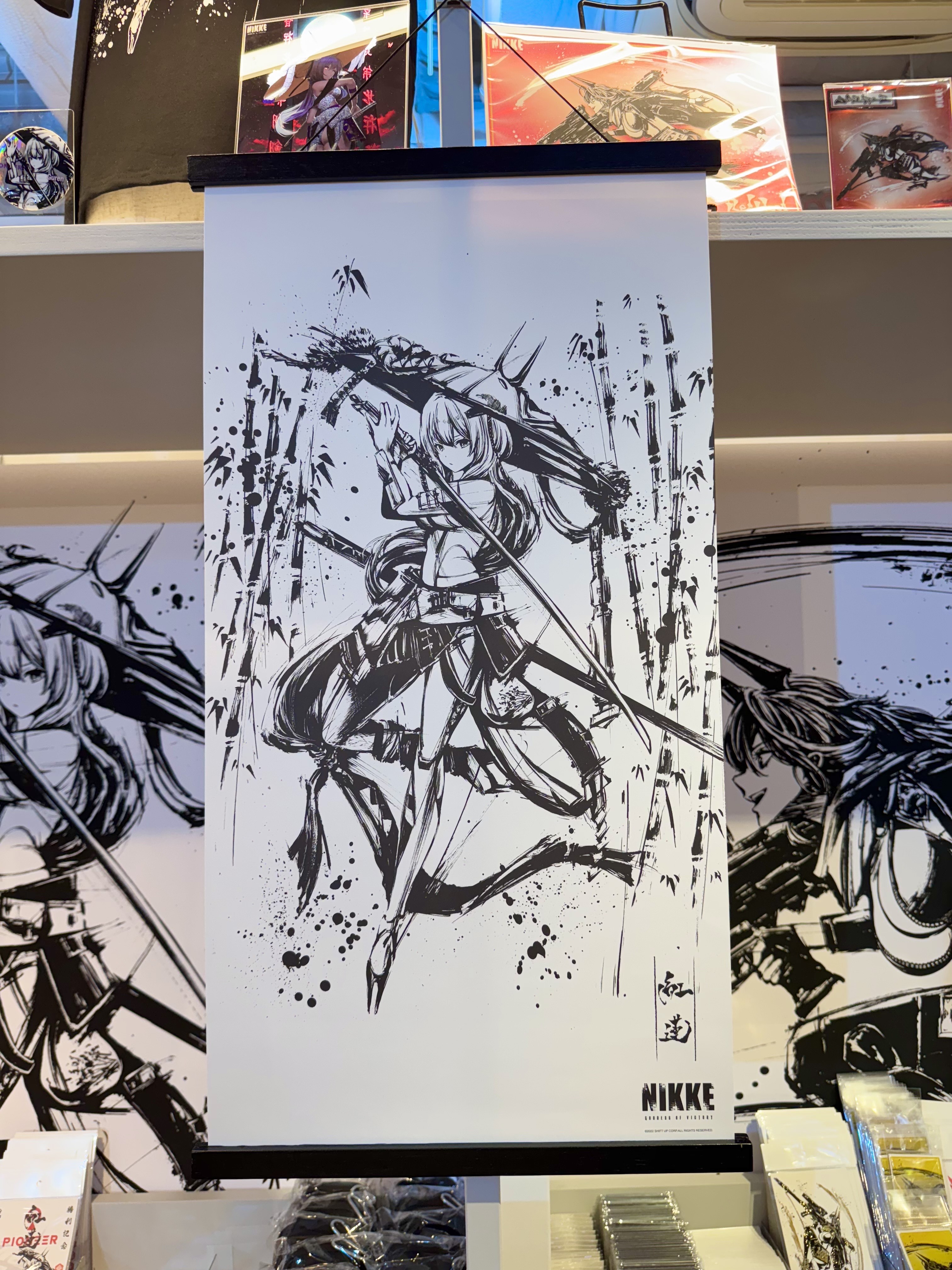 勝利の女神：NIKKE』×墨絵SHOPの実施が決定！！SHIBUYA TSUTAYA