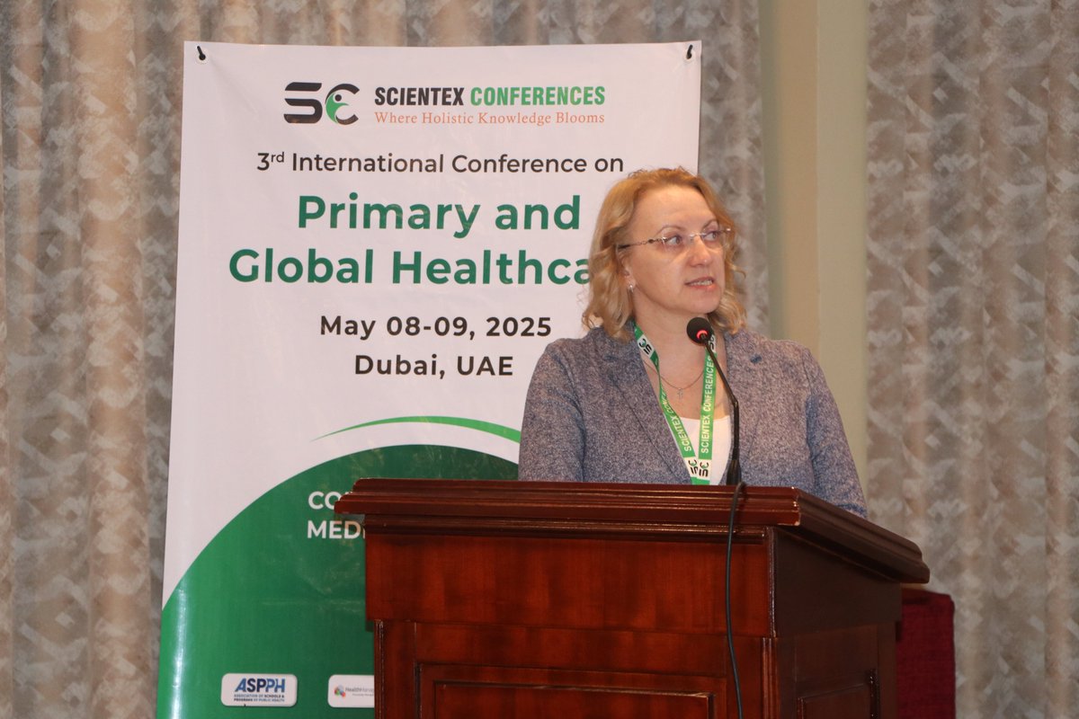 Scientex Conferences (@scientexevents) on Twitter photo We extend our heartfelt appreciation to all the speakers who participated in the 3rd International Conference on Primary and Global Healthcare, held on May 08-09, 2025 in Dubai, UAE.
#ScientexConferences #PrimaryCareCongress
<a href="/ZaraHernan63164/">Zara Hernandez</a> @ElizaMiracline We extend our heartfelt appreciation to all the speakers who participated in the 3rd International Conference on Primary and Global Healthcare, held on May 08-09, 2025 in Dubai, UAE.
#ScientexConferences #PrimaryCareCongress
<a href="/ZaraHernan63164/">Zara Hernandez</a> @ElizaMiracline