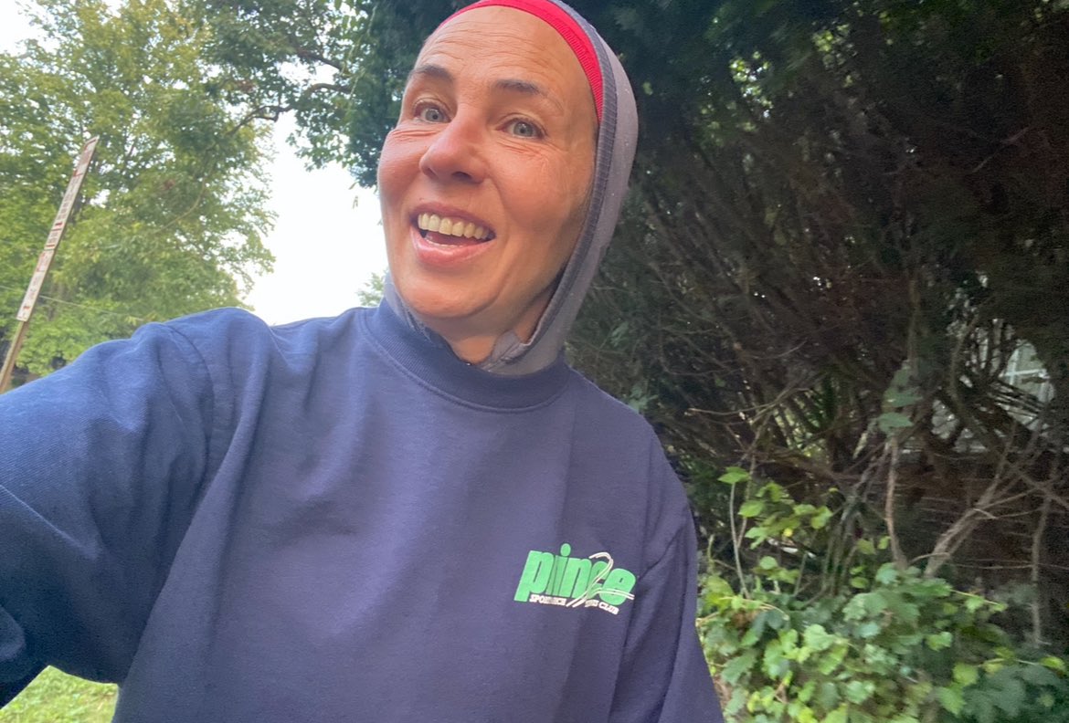 PinkTaxiRunner's tweet image. I kept fit in Wooster Ohio, where I stayed 10 days or so in summer end: I did 5 days of CrossFit in a row and I also ran hills, so many hills ! #summer2024