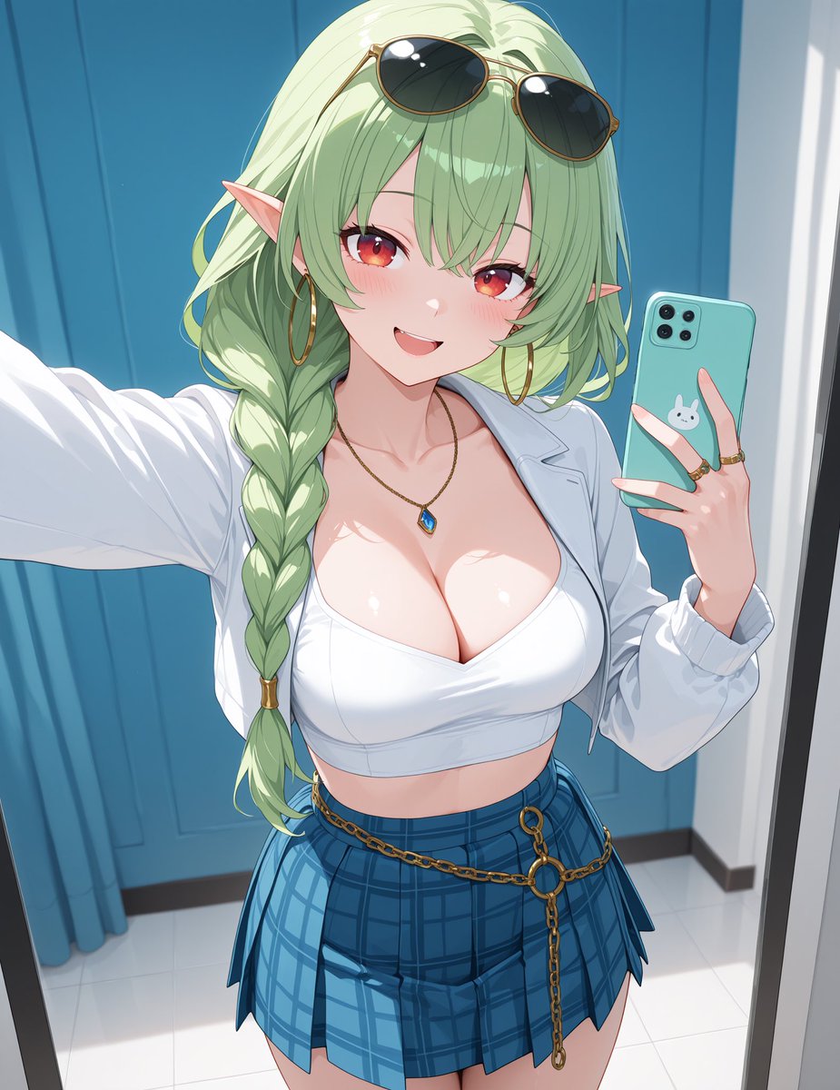 _ice_maker's tweet image. Ella Kaster:”Ohayo, today I’m free from work and happy because the weather is not as unstable as before, I’m enjoying some relaxation with this comfortable bean bag chair, it’s really fun but it’s hard to get up eh eh, manager-san stop looking at your phone and relax a bit too “