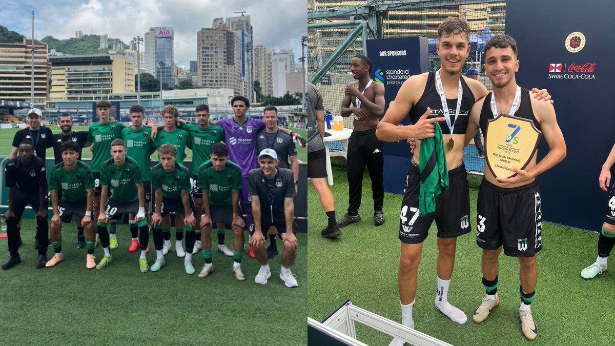 History-making trip for <a href="/wufcofficial/">Western United FC</a>'s academy team, who became first Aussie team to win the Shield trophy at the renowned 7-a-side tournament in Hong Kong.

Led by <a href="/Anthony__Frost/">Anthony Frost</a>, Western United matched it with the likes of Aston Villa and F.Marinos.

aleagues.com.au/news/a-league-…