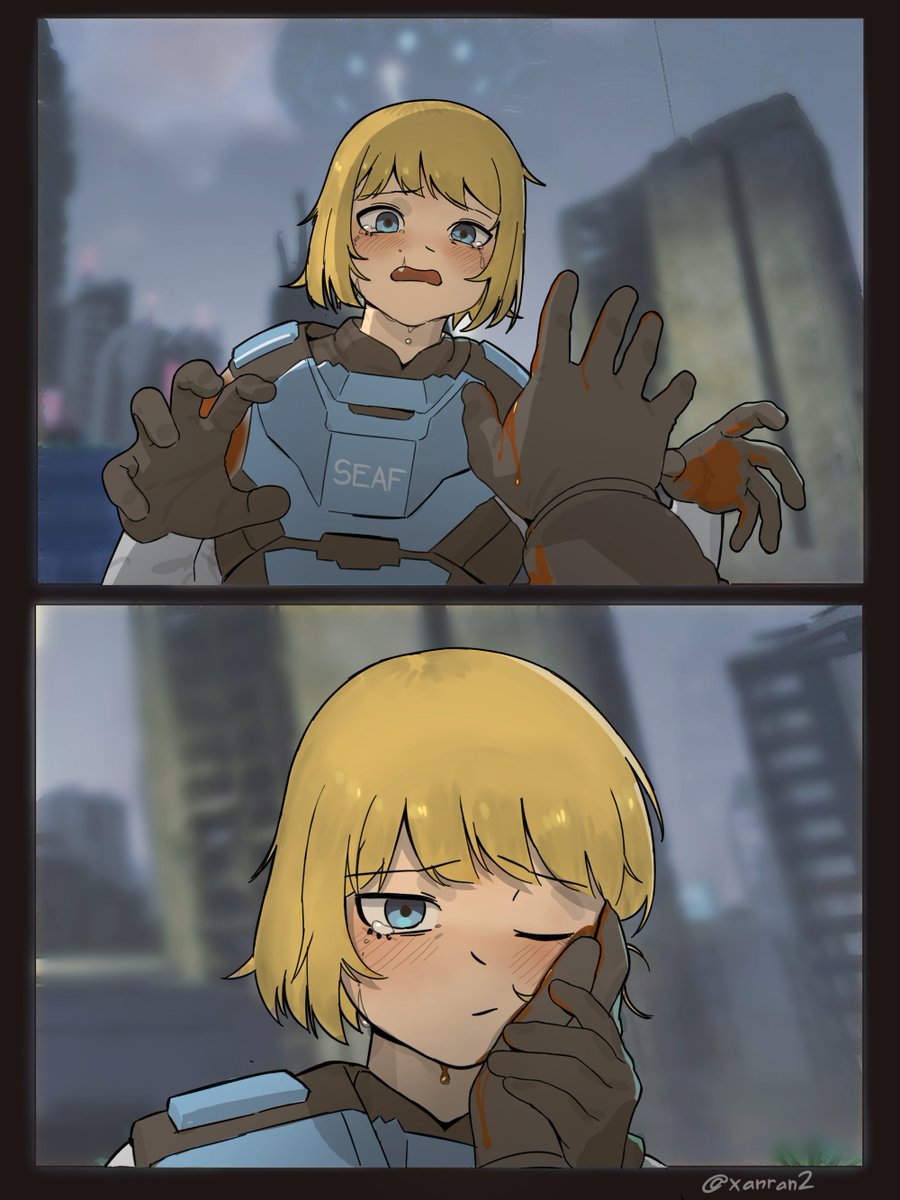 xanran2's tweet image. Helldiver don't leave me..   
#Helldivers   (2/2)