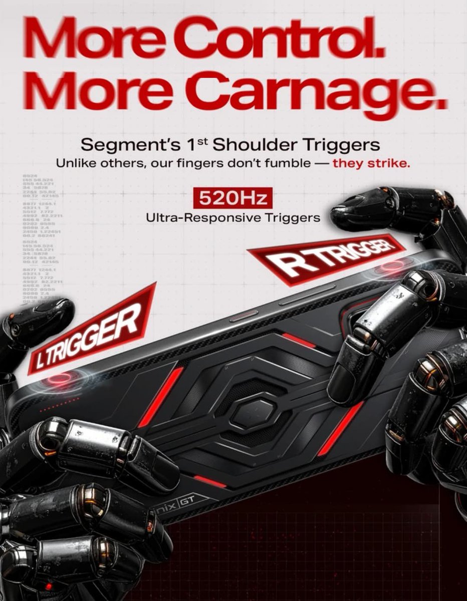 Infinix GT30 Pro looks interesting 🎮