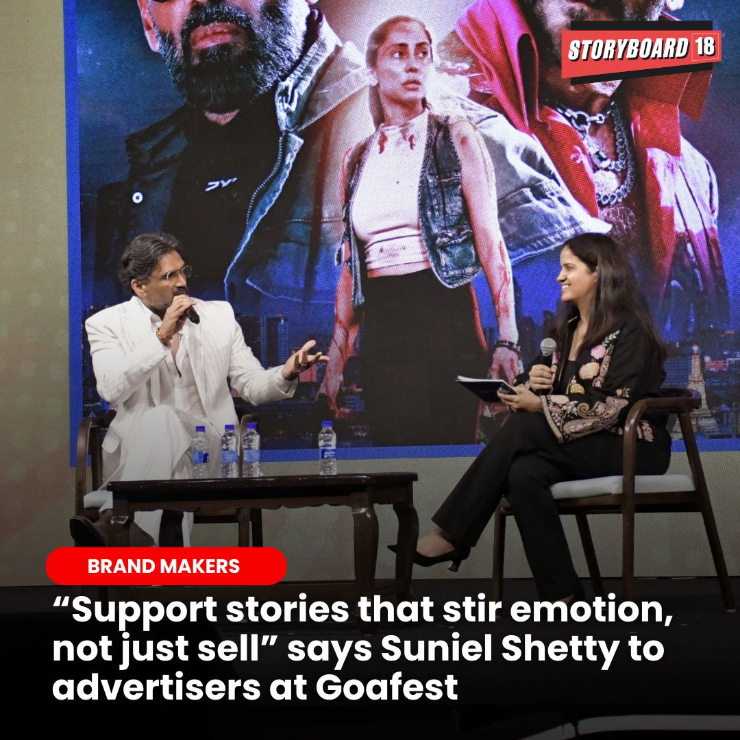 Calling on advertisers to back emotionally grounded Indian content, he made a pitch for Hunter, his action-thriller series on MX Player.

Read More: storyboard18.com/brand-makers/s…