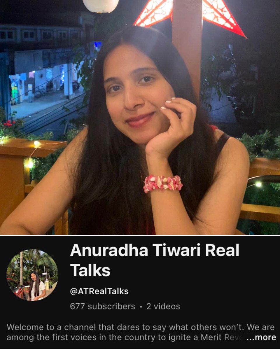 Happy News !!

I've launched my podcast !

Goal of this channel is to give VOICE to every General Category –– who has been ignored by Media &amp; Politics.

If you’re a victim of #Reservations or fake social justice, we’ll share your story with the world. 

Link in comment.
