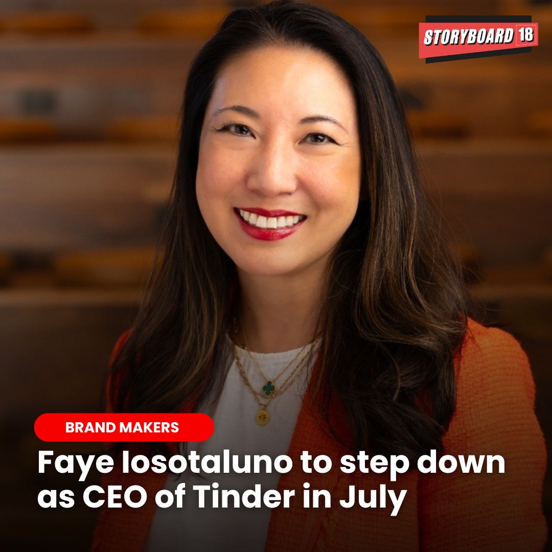 She stepped into the CEO role at Tinder in 2022, after serving in various leadership capacities including Chief Strategy Officer.

Read More: storyboard18.com/brand-makers/f…