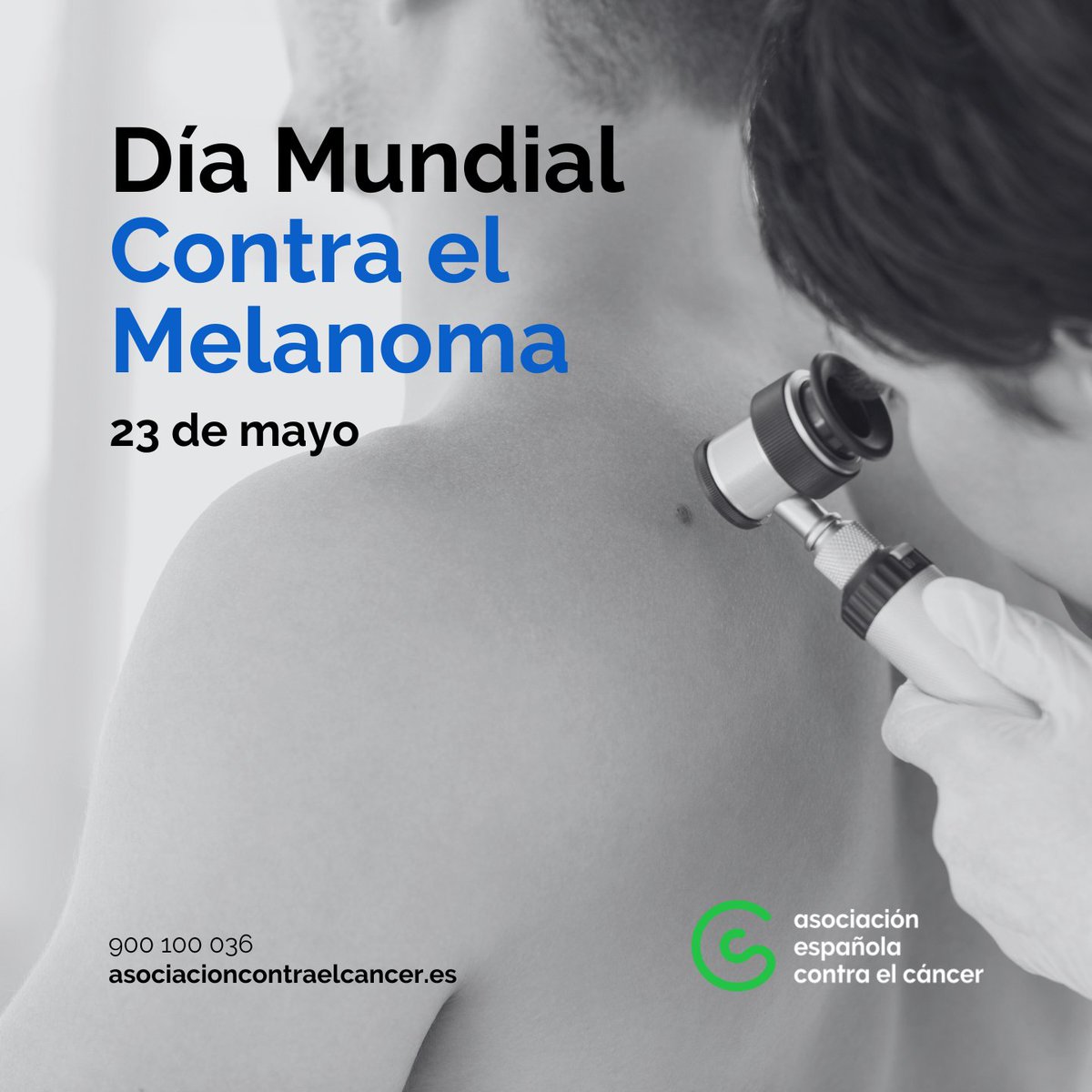 ContraCancerEs's tweet photo. Hoy es el #DíaMundialContraelMelanoma. 
En la Asociación Española Contra el Cáncer apoyamos la investigación en este tipo de cáncer con 7.63 M€ repartidos en 36 ayudas.
#InvestigandoenCáncer https://t.co/tEzO42N4qh