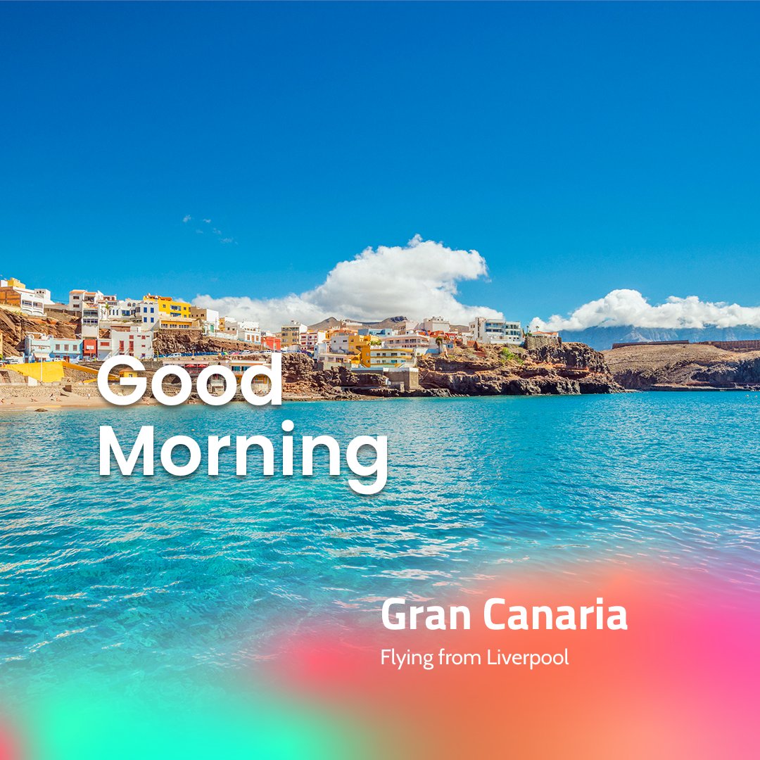 Need some winter sun, or want to get something in the diary for the summer? Give Gran Canaria a try! ☀️ 

Book Jet2 flights from Liverpool 👉 ljla.uk/3ZDeXM3
Book a package deal with Jet2holidays 👉  ljla.uk/3NGB2Fb