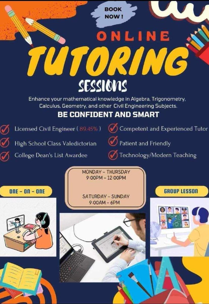 Hello! 
My inbox is down. For CIVIL  ENGINEERING Comms and Tutorial needs. Kindly msg me in viber, telegram, or whats app (09459632616) or add me in FB messenger (Jana Lee Navales) I'm using my real account.
Godbless!