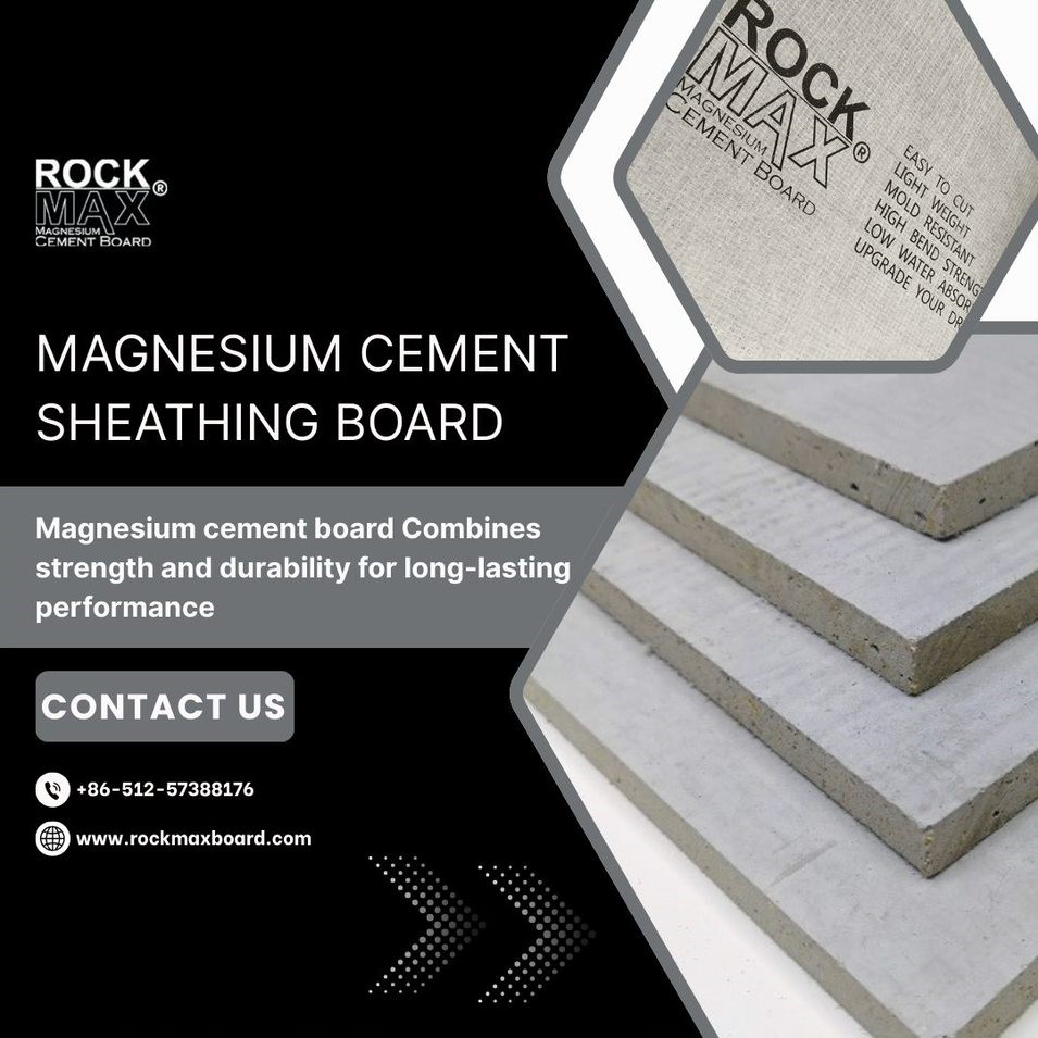 rockmaxmgoboard's tweet photo. Transform your construction approach with magnesium cement sheathing board!
Enjoy exceptional durability, fire resistance, and moisture control for sustainable and safe building solutions.
Read more >> https://t.co/4ROfYoMA3b

#rockmaxboard #magnesiumcement #MGOBoard https://t.co/1ru3SR2bkr