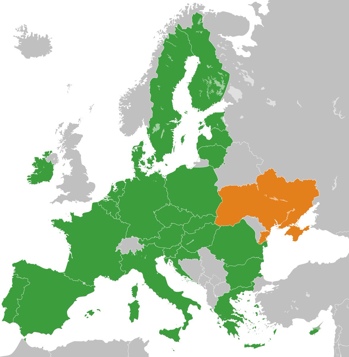 front_ukrainian's tweet image. ❗️Do you support 🇺🇦Ukraine&apos;s accession to the 🇪🇺EU

Yes or No?