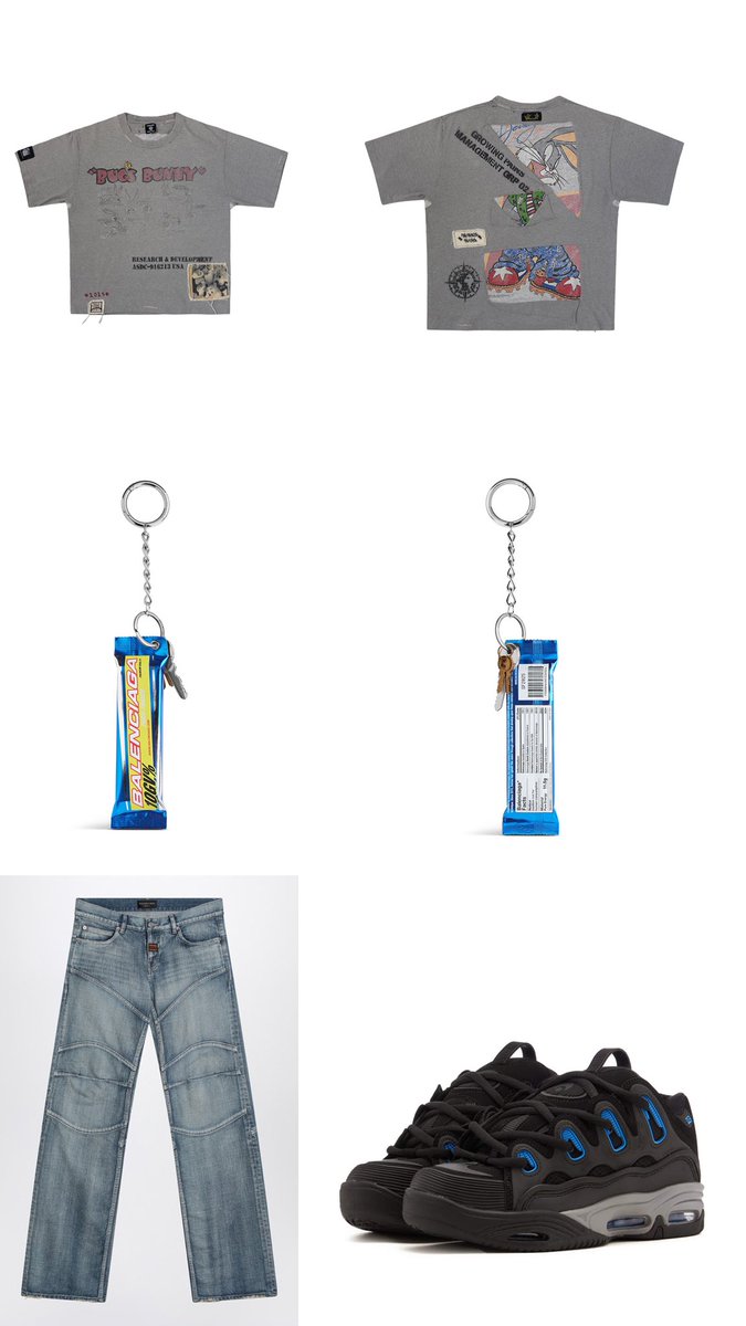berrybyunbaek's tweet image. 250523 || BAEKHYUN Elevator Dance Challenge
- Abeja Studios T-Shirt
- Osiris D3 2001
- Balenciaga Keychain Energy Bar Charm in Marine Blue
- Balenciaga Light Washed Wide Leg Blue Jeans

Cr. BBH_style

@B_hundred_Hyun #백현