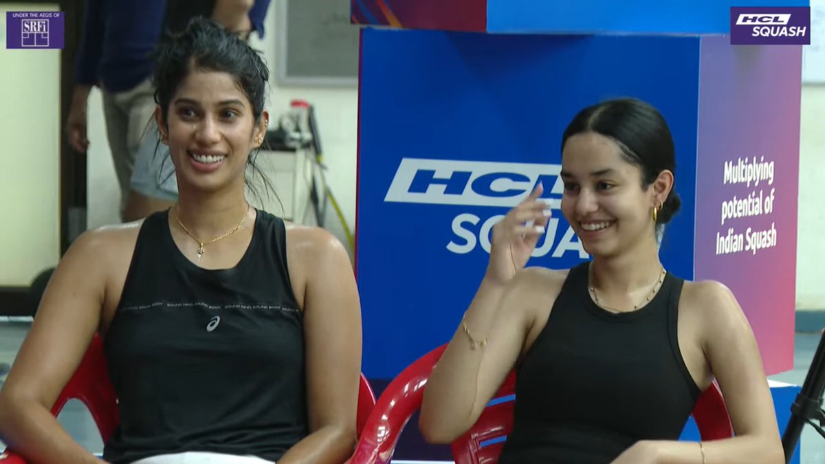 Squash National Doubles Championships

Men's Champions 🏆 - Abhay Singh &amp; Velavan Senthilkumar

Women's Champions 🏆 - Joshna Chinappa &amp; Anahat Singh

All 4 will be in action again for the Mixed Doubles Final 💥