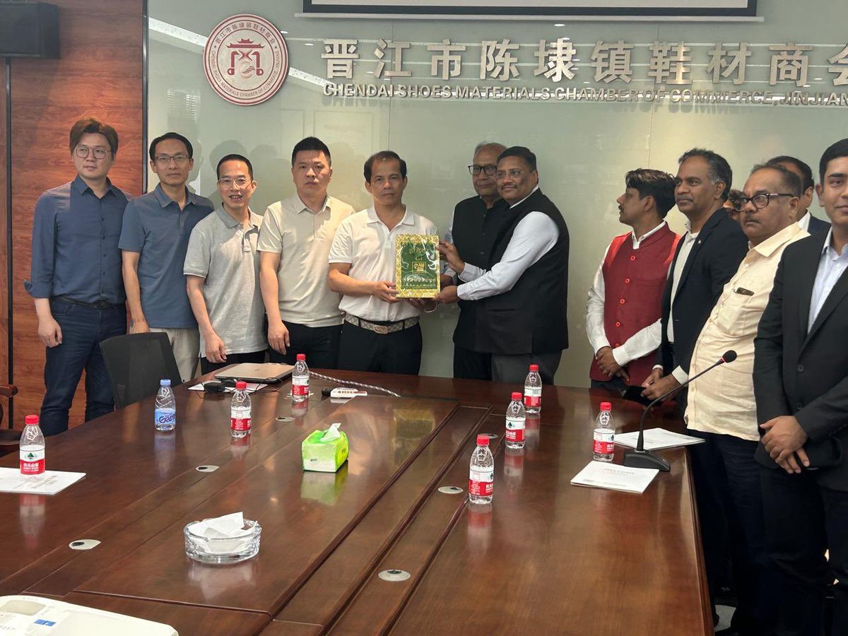 I Visited Jinjiang International Shoes &amp; Textile City in FujiangProvince of China, an integrated Industrial Park spread over 1532 acres having an output of US $100 BN for footwear and if we add up the textile production, total employment is close to 150000 people – adding up the