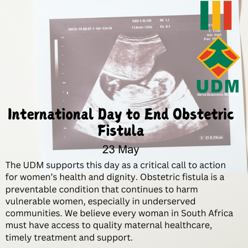 UDmRevolution's tweet image. #EndFistula