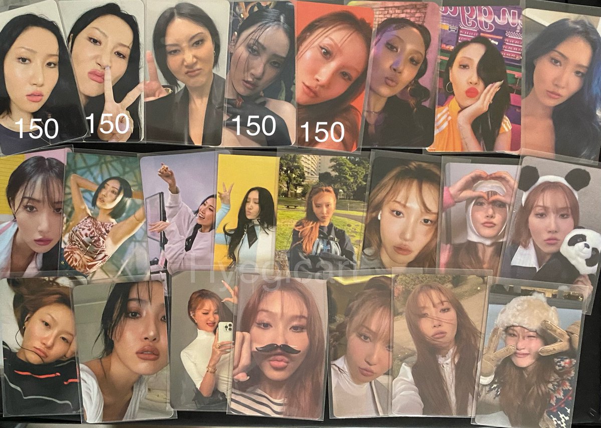 Hyegicart's tweet photo. wts ww lfb ph [#isacartz]

☆ mamamoo pcs 

onhand
— ₱100 each for rest | prices on pic 
— x sensi

dop: payo / 5 days 
reply or dm to claim 

𖥻 mamamoo solar moonbyul wheein hwasa photocard pob sg2025 sg either side four seasons of nostalgia bizent album O in the mood mic on https://t.co/t3UiaN3zKG