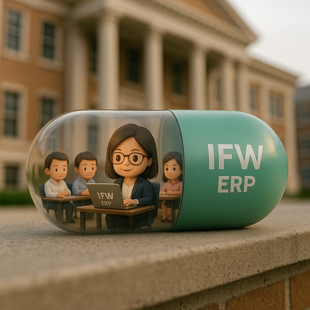 IFWERP's tweet photo. Go Digital with IFW.

IFW ERP simplifies everything—admissions, attendance, results, fees. One platform, total control. Smart, secure, and seamless.

#IFWERP #EduTechIndia #SchoolAutomation #CollegeERP #UniversityManagement #DigitalCampus #SmartInstitutions #EducationTechnology https://t.co/VqkZl61dGv