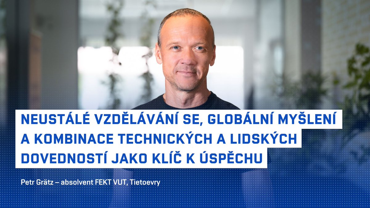 💡 Jak uspět v technologiích?
🎙 Petr Grätz z Tietoevry: úspěch stojí na vzdělávání, globálním přístupu a soft skills.
🤝 Spolupracujeme na STEM projektech.
🔗 fekt.vut.cz/o_fakulte/aktu…
#FEKT #VUT #Tietoevry #AI #5G #telekomunikace #STEM #tadymuzes