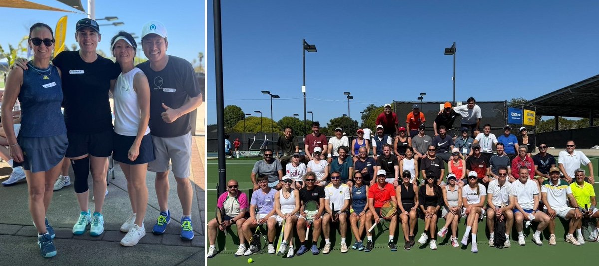Our Partner Susan Cheung (third left) was among the delegates taking time out for tennis during the International Trademark Association’s 2025 Annual Meeting in San Diego. The informal tournament, organised by Allan and Ceci Jarry, has become a tradition at the mega-conference.