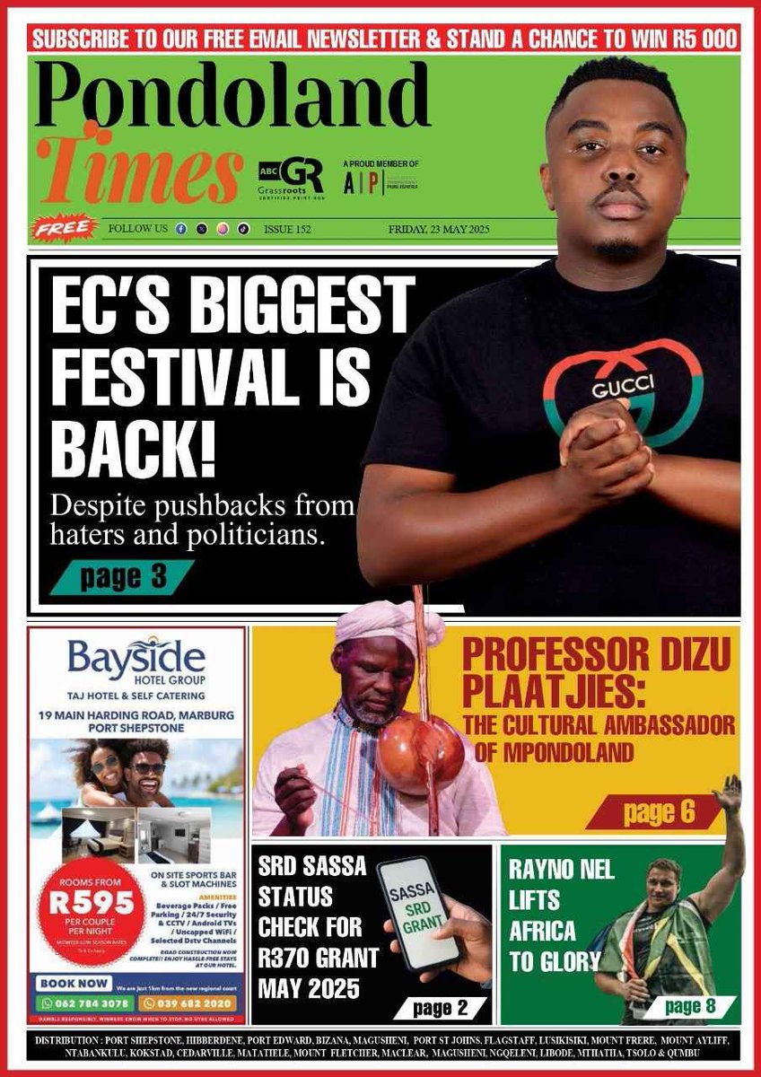 BREAKING NEWS!

DOWNLOAD THE LATEST E-EDITION NOW!
Link: buff.ly/4749i4h

STAY AHEAD OF THE GAME!
- Unlock the latest tenders and job vacancies
- Catch up on the week's top news and stories from around the region

CLICK, DOWNLOAD, AND STAY INFORMED!