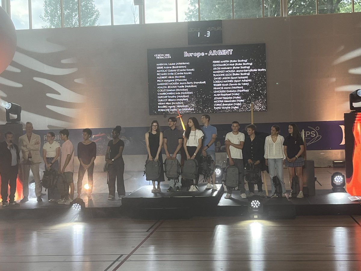WEISSPauline1's tweet image. 🥇 Cérémonie des médailles au @CREPSPDL : 👏 Immense bravo aux athlètes de la Région @paysdelaloire qui ont brillé une nouvelle année lors des Championnats d’Europe et du Monde !  

Mention spéciale à nos deux champions paralympique @NoakesCharles et olympique Nicolas Touzaint !