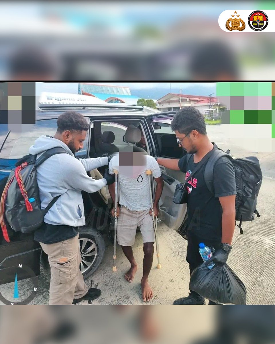 TSiattinge's tweet photo. Satgas Gakkum Operasi Damai Cartenz 2025 resmi menyerahkan tersangka Aske Mabel beserta barang bukti kepada Kejaksaan Negeri Wamena, Rabu (21/5). Tersangka diketahui terlibat kasus pencurian dengan pemberatan dan kepemilikan senjata api ilegal. https://t.co/uYjV6dVk9T