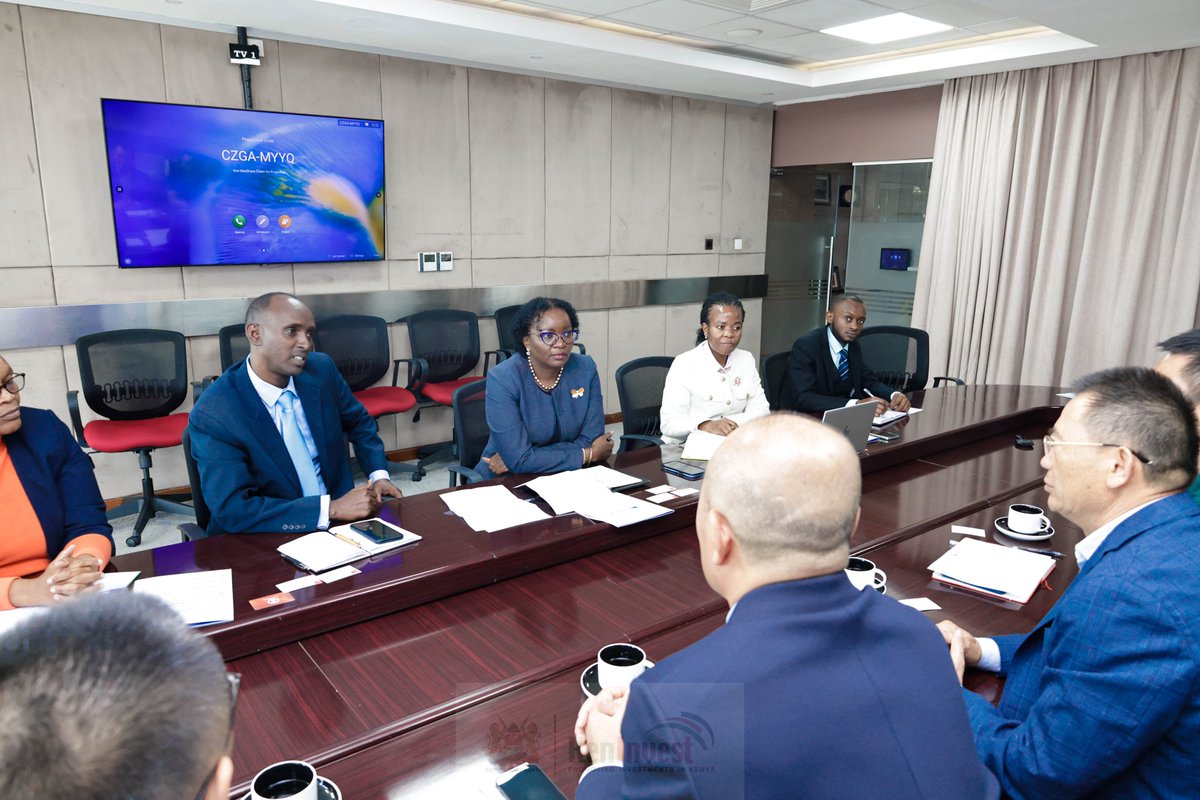 The Kenya Investment Authority (KenInvest) hosted a delegation from China to explore investment opportunities in Kenya’s manufacturing and textile sectors. These sectors have played a critical role in the country’s economic development.

Led by Olivia Rachier, GM-Legal Affairs,