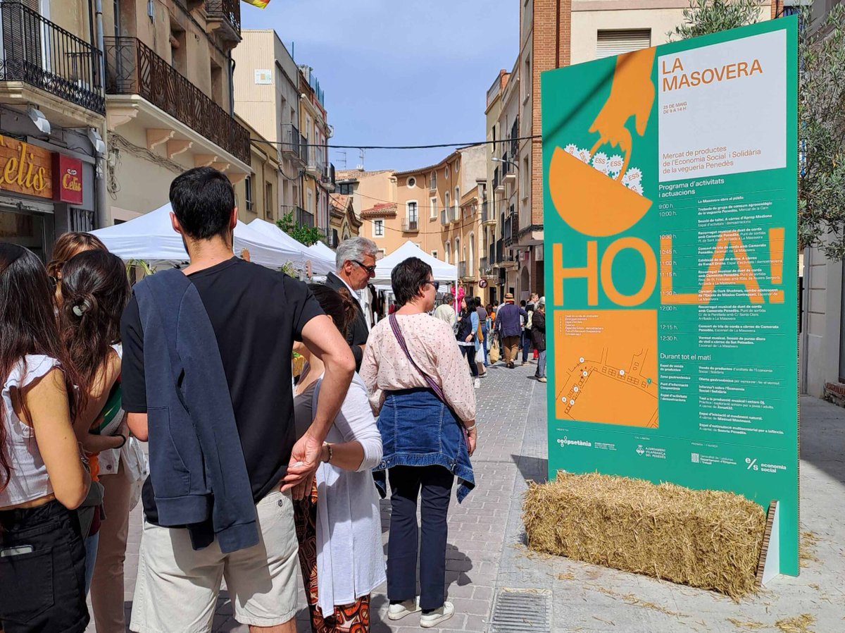 Coopsetània (@coopsetania) on Twitter photo 🎉 El 24 de maig, La Masovera omple #Vilafranca d’activitats! Proveeix-te, participa en tallers, gaudeix de tastets i espectacles
🕘 9-14.30 h
📍 Places de l’Oli i Vall del Castell
🧺Mercat
🎪 Circ, xaranga, concerts, tallers...
🔗bit.ly/45mFu4Q
<a href="/VilafrancaAj/">Ajuntament de Vilafranca del Penedès</a> 🎉 El 24 de maig, La Masovera omple #Vilafranca d’activitats! Proveeix-te, participa en tallers, gaudeix de tastets i espectacles
🕘 9-14.30 h
📍 Places de l’Oli i Vall del Castell
🧺Mercat
🎪 Circ, xaranga, concerts, tallers...
🔗bit.ly/45mFu4Q
<a href="/VilafrancaAj/">Ajuntament de Vilafranca del Penedès</a>
