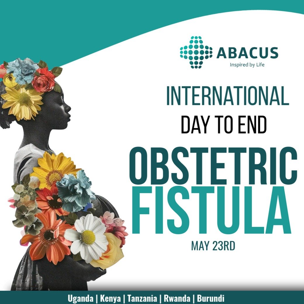 Today, we join the world to mark the International Day to End Obstetric Fistula.
Every woman deserves dignity, care &amp; access to safe maternal health.
Let’s #EndFistula together. 💙
#AbacusCares #InspiredByLife #WomensHealth #May23 #EndObstetricFistula