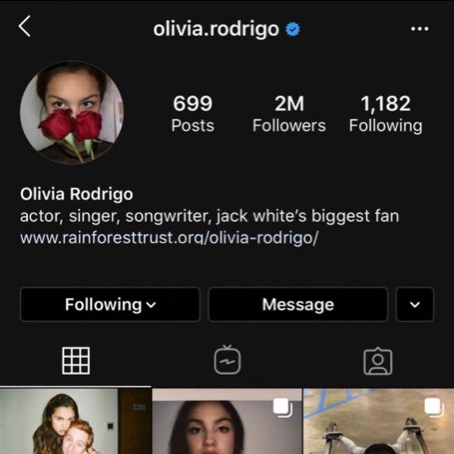 livshopeurok's tweet photo. revisiting olivia rodrigo’s old instagram - a thread https://t.co/ZPUeJXsW3D