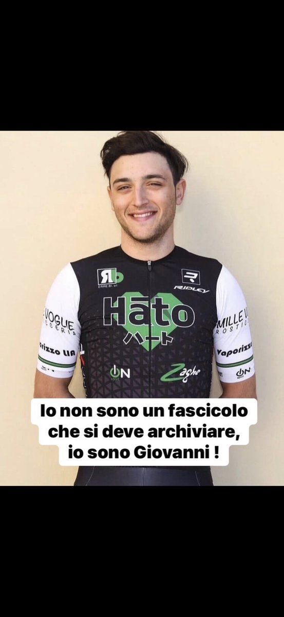 BabbodiGiovann1's tweet image. #Carabinieri VERGOGNA D’ITALIA. Uno dei due vicepresidenti della società organizzatrice la corsa ciclistica dove, a poco più di 100 metri dalla linea di arrivo, è morto mio Figlio Giovanni, è Pierino Cereda, sindaco di Guazzora (AL). L’altro vicepresidente è Piero Angelo Cisi,…