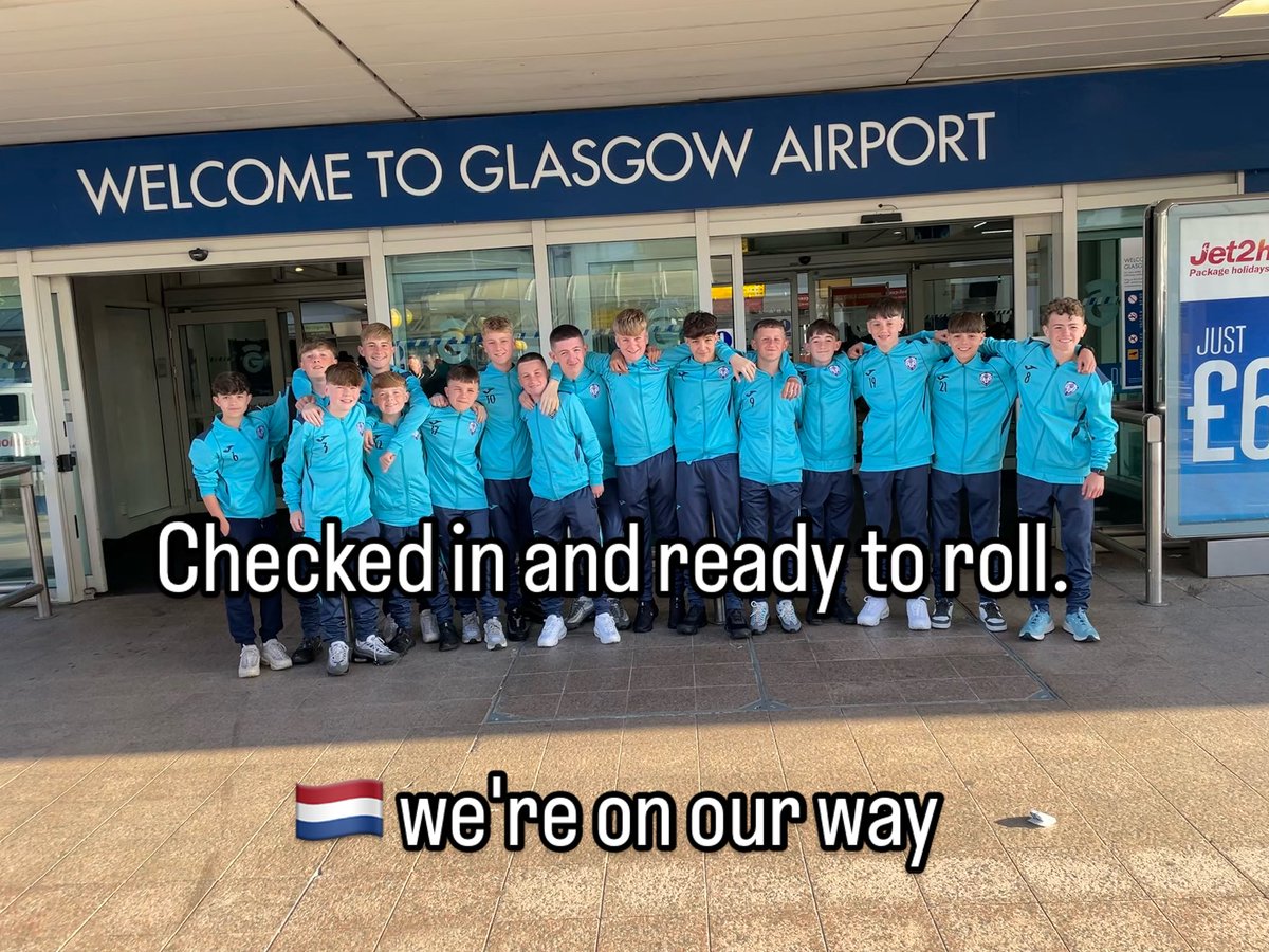 Checked in and ready to roll. 

🇳🇱 we're on our way