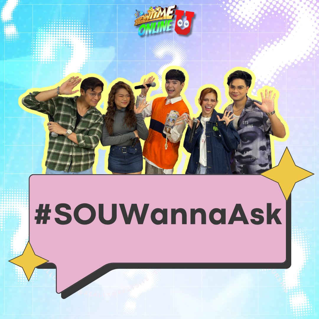 Madlang onliners! Ito na ang chance niyong mag-tanong sa SOU!
Anything under the sun yan! Basta may sunscreen eme!

i-tweet ang inyong question at hashtagan niyo lang ng #SOUWannaAsk
